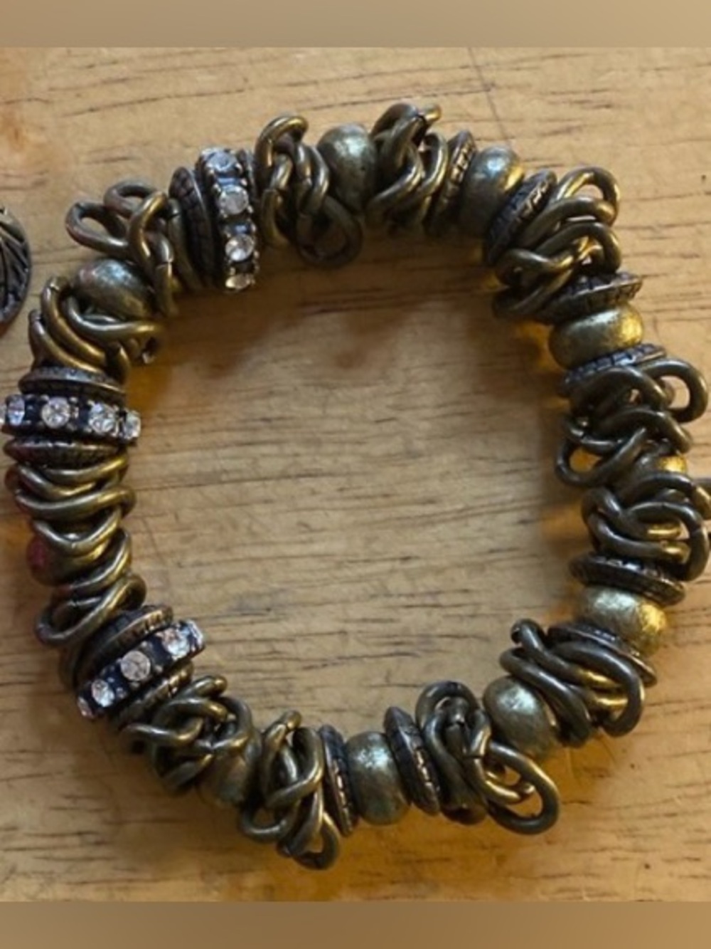 V! Lia Sophia Gypsy Bracelet bronze color